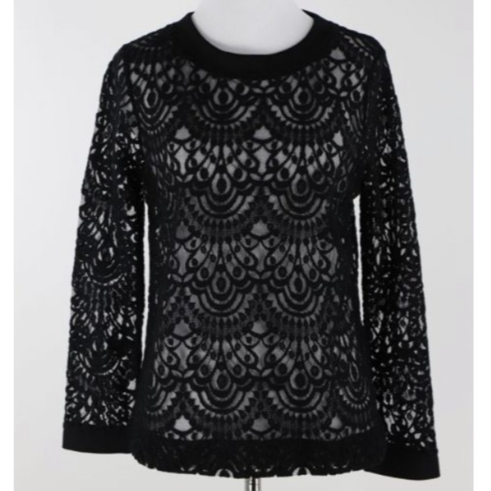 Banana republic lace top - S